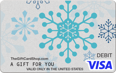 Visa Snowflakes Gift Card