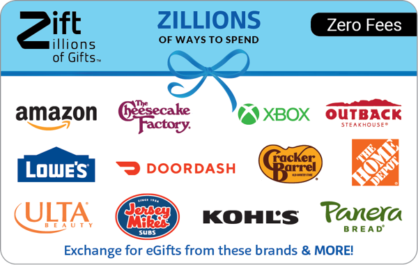 Zillions eGift Card