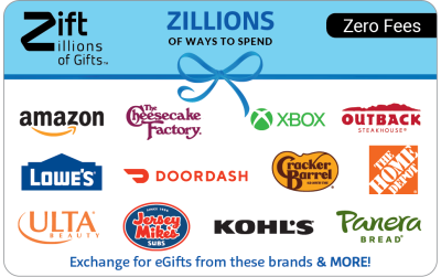 Zillions eGift Card