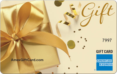 American Express Festive Gold Gift Card